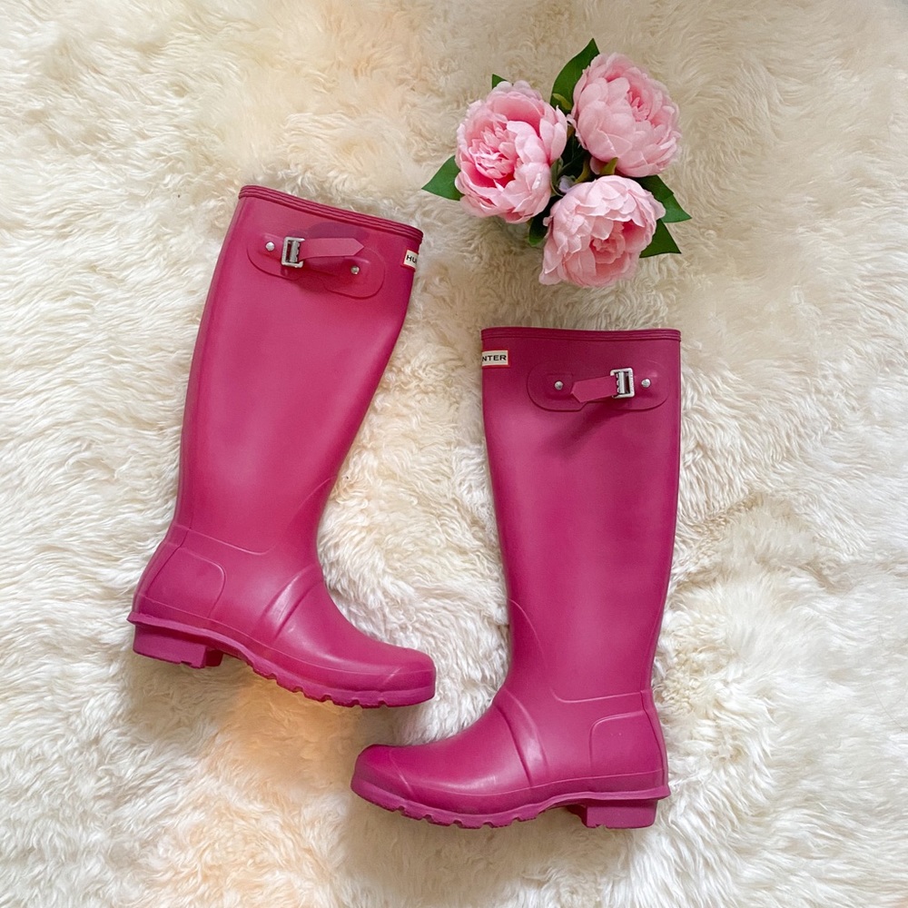 Hunter rain boots